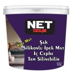 Net Boya - İpek Mat Tam Silinebilir Silikonlu Antibakteriyel Boya