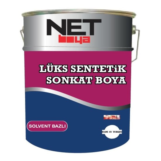 Net Boya - Lüx Sentetik Parlak Son Kat Boya