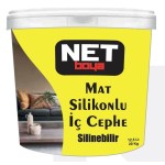 Net Boya - Mat Silikonlu Silinebilir Boya