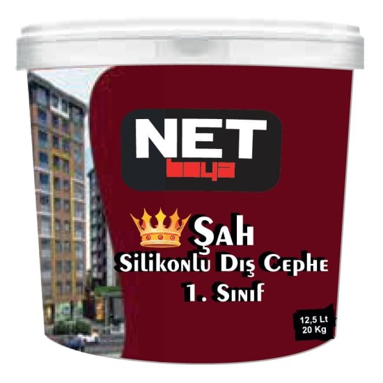 Net Boya - Şah Silikonlu Dış Cephe Boyası