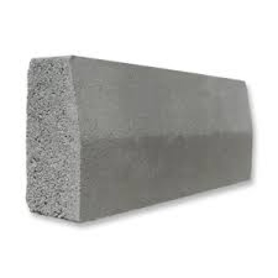 50 x 20 x 10 cm normal çimentolu beton bordür, Karakterislik eğilme dayanımı ≥ 4 Mpa