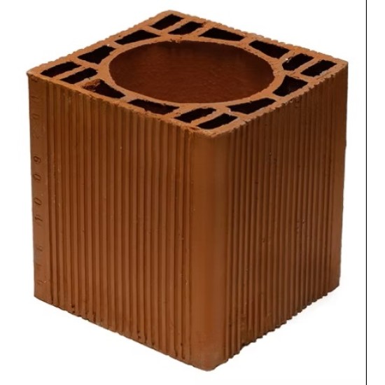 Ortaş Tuğla - 200 x 200 x 200 mm Ebatlarında Normal Baca Tuğlası