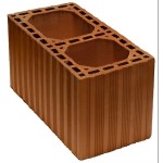 Ortaş Tuğla - 400 x 200 x 200 mm Ebatlarında Çiftli Şönt Baca Tuğlası