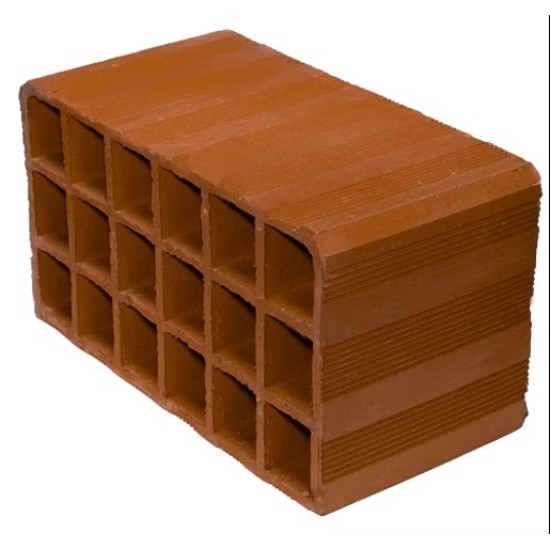 Ortaş Tuğla - 23'lük Asmolen Dolgu Tuğlası - 400 x 200 x 230 mm Ebatlarında Asmolen Tuğlası