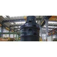 Ø 1000 mm anma çapında, PE esaslı Muayene Bacası Prefabrik basamaklı gövde bileziği ( H=0,50 m )