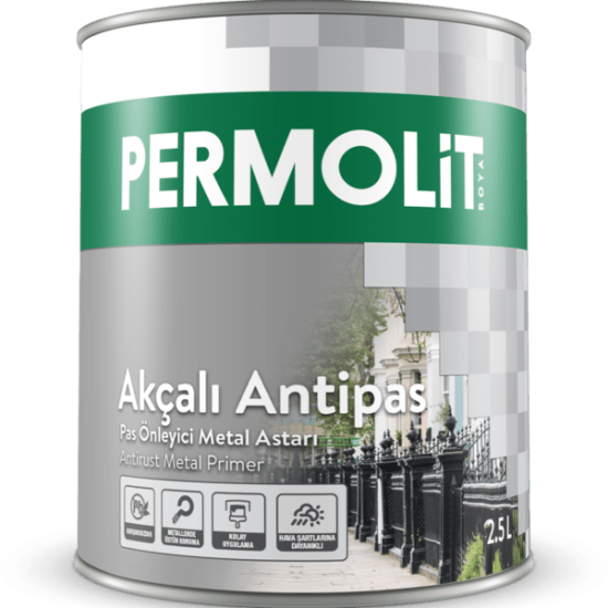 Permolit - Akçalı Antipas Pas Önleyici Metal Astarı
