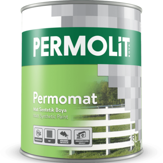 Permolit - Permomat Mat Sentetik Boya