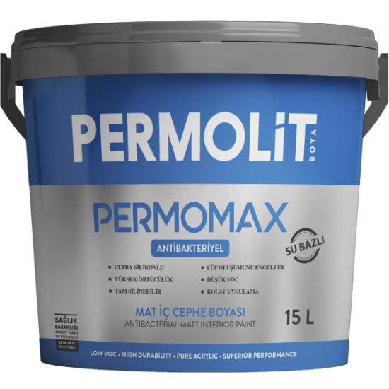 Permolit - Permomax Antibakteriyel Mat İç Cephe Boyası