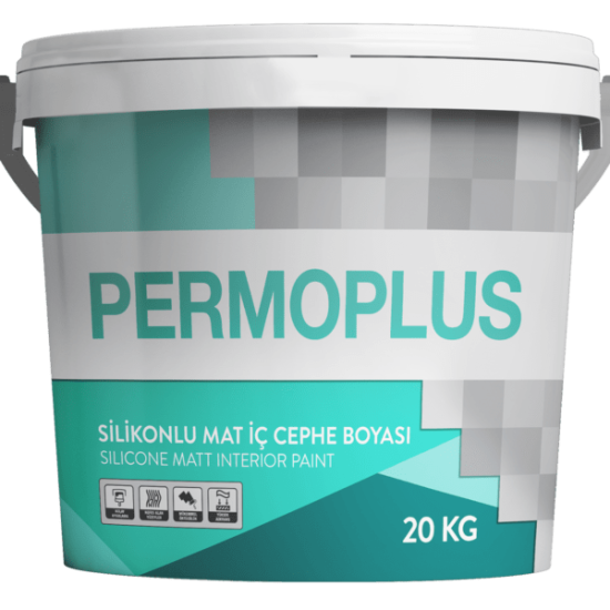 Permolit - Permoplus Silikonlu Mat İç Cephe Boyası