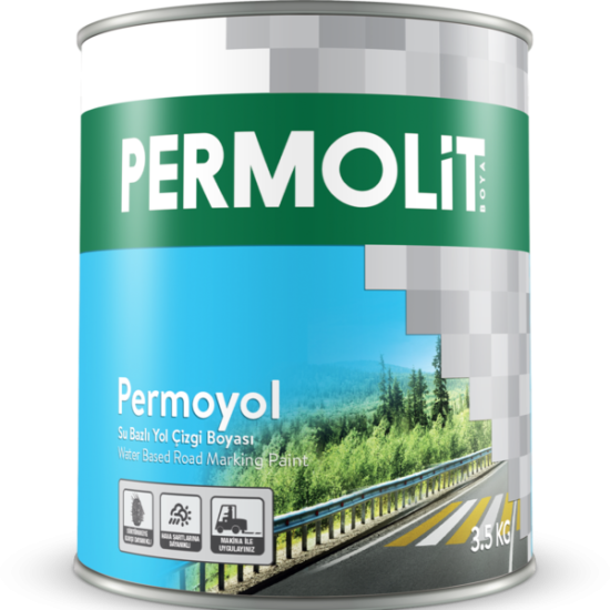 Permolit - Permoyol Su Bazlı Yol Çizgi Boyası