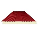 0,50 + 0,40 + (40mm dolgulu), Poliizosiyanurat (PIR) yalıtımlı gizli vidalı sandviç cephe paneli 0,50 + 0,40 + (40mm dolgulu), Poliizosiyanurat (PIR) yalıtımlı gizli vidalı sandviç cephe paneli