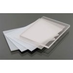 İki yüzü UV dayanımlı film kaplı, 12 mm kalınlıkta, polikarbonat şeffaf gürültü bariyeri