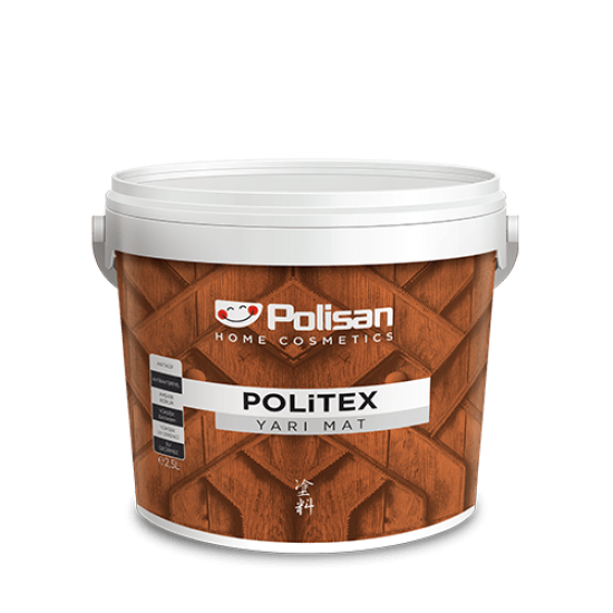 Polisan - Politex Dekoratif Yarı Mat Su Bazlı - Vernik