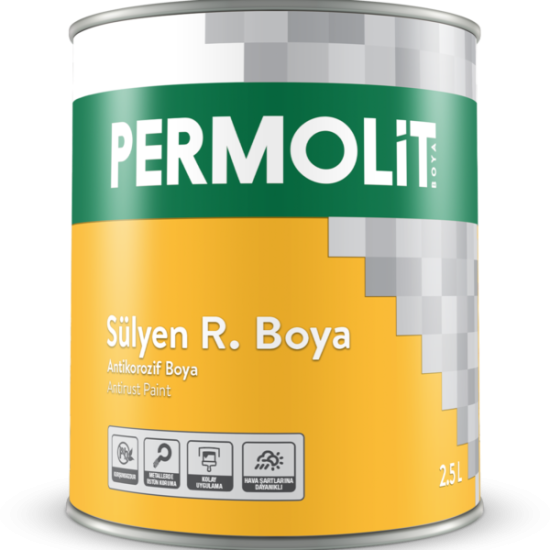 PERMOLİT - Permolit Sülyen R. Antikorozif Boya