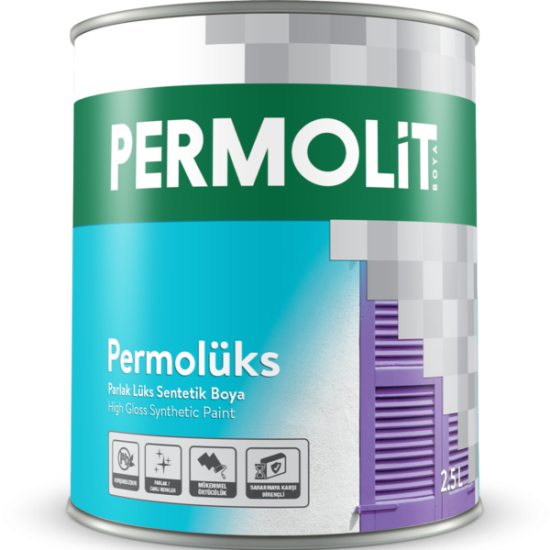 PERMOLİT - Permolüks Parlak Lüks Sentetik Boya