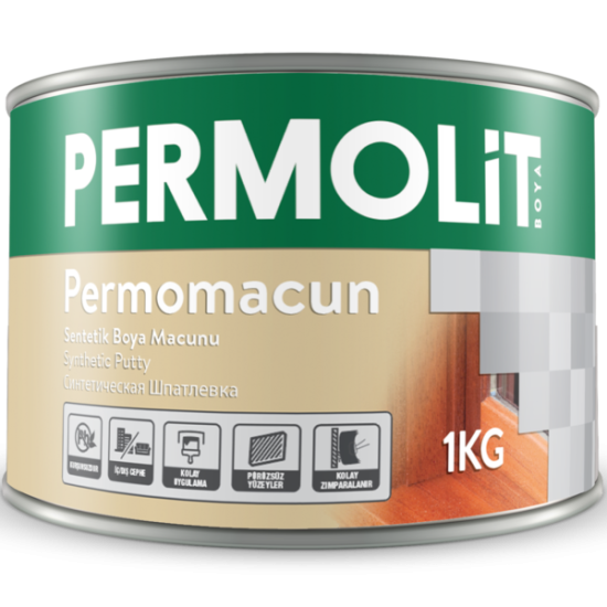 PERMOLİT - Permomacun Sentetik Boya Macunu