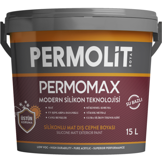 PERMOLİT - Permomax Silikonlu Mat Dış Cephe Boyası