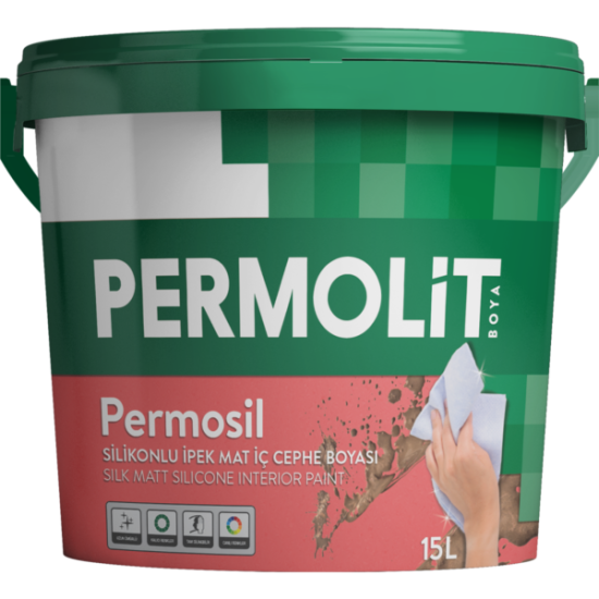 PERMOLİT - Permosil Silikonlu İpek Mat İç Cephe Boyası