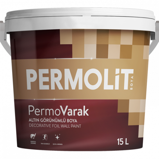 PERMOLİT - PermoVarak Altın Görünümlü Boya