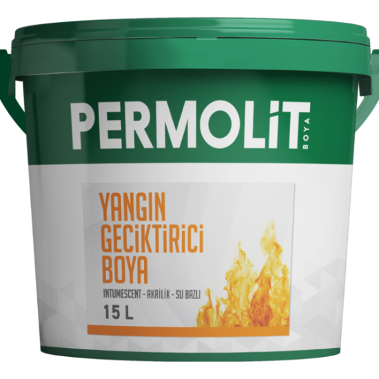 PERMOLİT - Su Bazlı Yangın Geciktirici Boya