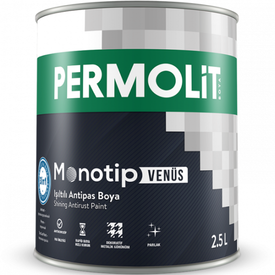 PERMOLİT - Monotip Venüs Işıltılı Metal Boyası