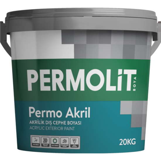 PERMOLİT - Permo Akril Akrilik Dış Cephe Boyası