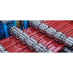 Sıcak Daldırma Galvalume Üzeri Fabrikasyon Rulo Boyama Sistemi ile Boyanmış Oluklu - Trapez Saclar