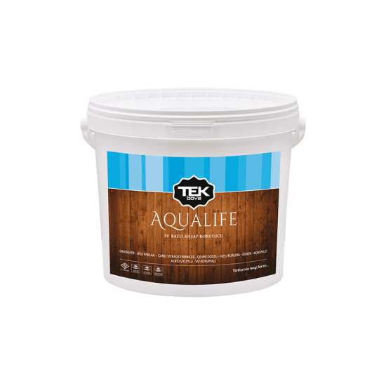 TEK BOYA - Aqualife Su Bazlı Ahşap Koruyucu