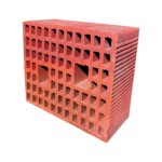 Tekinler Baf Tuğla - Y-2 Ses Akustik Yığma Tuğla - 300 x 250 x 135 mm Ebatlarında Düşey Delikli Tuğla