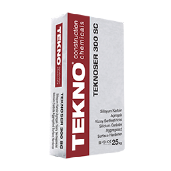 Tekno Yapı Kimyasalları - Teknoser 300 SC - Silisyum Karbür Yeşil Renkte Yüzey Sertleştirici