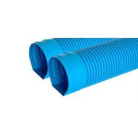 Ø 100 mm anma çaplı, Tünel tipi drenaj borusu (PVC esaslı)