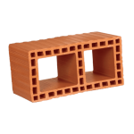 Zümrüt Kiremit Tuğla - 20'lik Shunt Baca Tuğlası - 190 x 390 x 190 mm Ebatlarında