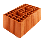 Zümrüt Kiremit Tuğla - Küçük Yığma Tuğla - 285 x 145 x 135 mm Ebatlarında Düşey Delikli Tuğla