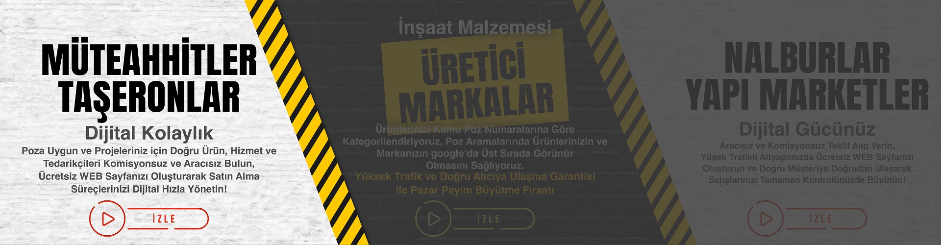 Müteahhitler Banner