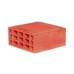 Çenesizler Toprak - Kiremit Tuğla - 8,5’luk Tuğla - 185 x 85 x 185 mm Ebatlarında Yatay Delikli Tuğla