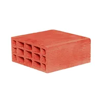 Çenesizler Toprak - Kiremit Tuğla - 8,5’luk Tuğla - 185 x 85 x 185 mm Ebatlarında Yatay Delikli Tuğla