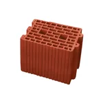 Çenesizler Toprak - Kiremit Tuğla - Poroton Tuğla-1 - 290 x 190 x 235 mm Ebatlarında Düşey Delikli Tuğla