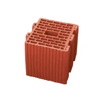 Çenesizler Toprak - Kiremit Tuğla - Poroton Tuğla-3 - 240 x 240 x 235 mm Ebatlarında Düşey Delikli Tuğla