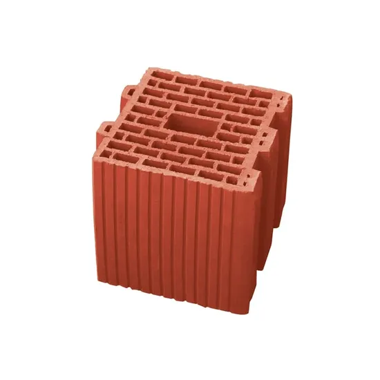 Çenesizler Toprak - Kiremit Tuğla - Poroton Tuğla-3 - 240 x 240 x 235 mm Ebatlarında Düşey Delikli Tuğla