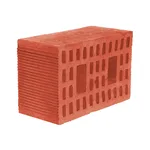 Çenesizler Toprak - Kiremit Tuğla - Büyük Tuğla - 290 x 190 x 135 mm Ebatlarında Düşey Delikli Tuğla