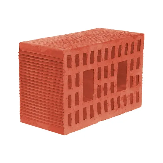 Çenesizler Toprak - Kiremit Tuğla - Büyük Tuğla - 290 x 190 x 135 mm Ebatlarında Düşey Delikli Tuğla