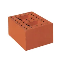 Çenesizler Toprak - Kiremit Tuğla - Tel Kesme Tuğla - 290 x 190 x 135 mm Ebatlarında Düşey Delikli Tuğla