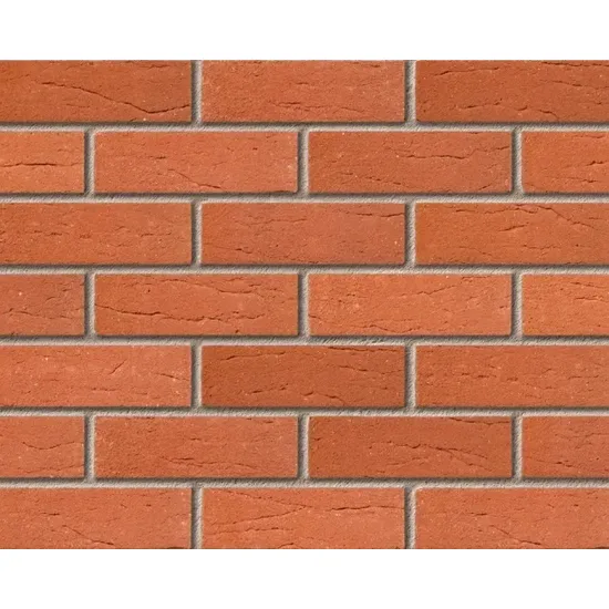 Kırmızı Renkte, 15 mm Kalınlıkta, Yüzey Alanı ≤ 0.04 m² Cephe Kaplama Tuğlası