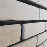 Beyaz Renkte, 16-30 mm Kalınlıkta, Yüzey Alanı > 0.15 m² Giydirme Cephe Tuğlası