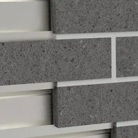 Gri Renkte, 16-30 mm Kalınlıkta, Yüzey Alanı > 0.15 m² Giydirme Cephe Tuğlası