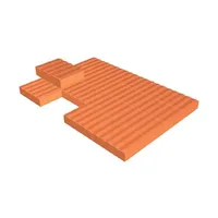 Çenesizler Toprak - Kiremit Tuğla - Rampa Tuğlası - 210 x 105 x 50 mm Ebatlarında