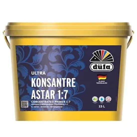 DÜFA - ULTRA 1/7 KONSANTRE ASTAR - İç ve Dış Cephe Şeffaf Astar
