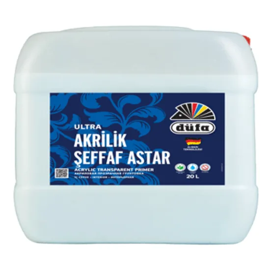 DÜFA - ULTRA  AKRİLİK ŞEFFAF ASTAR - İç Cephe Şeffaf Astar