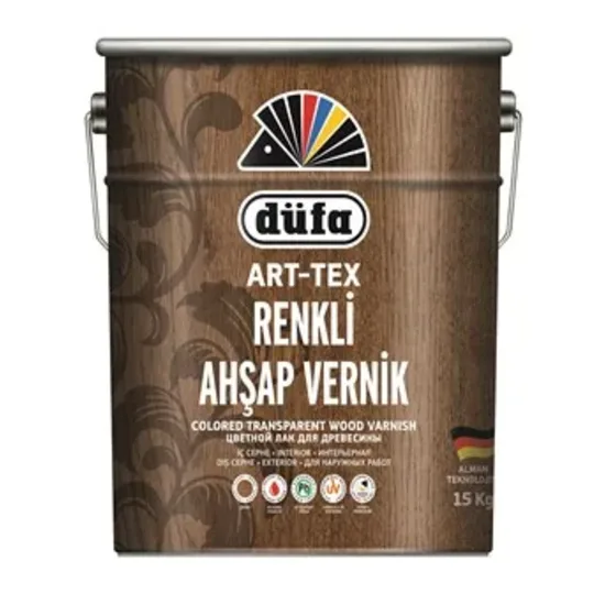 DÜFA - ART-TEX RENKLİ AHŞAP VERNİĞİ - Ahşap Verniği
