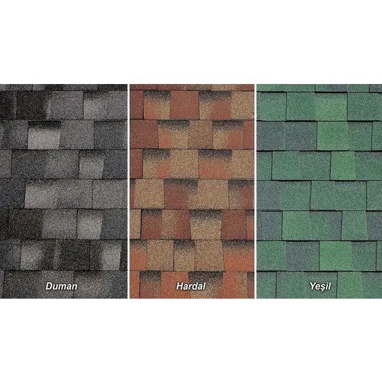 Btm Yalıtım - BTM Shingle Lamine - Çatı Kaplaması
